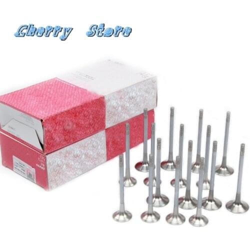 NEW 06D 109 601 M 16Pcs Engine Intake Exhaust Valve Kit For VW Golf Passat Scirocco Audi A4 A6 Q5 Seat Skoda 2.0TFSI 06D109611H