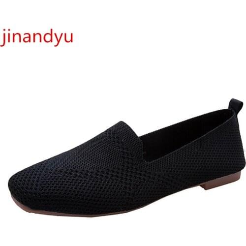 Mesh Summer Sandals Women Flats Sneakers Fashion Casuales Slip on Shoes Women Ladies Sandles Comfy Womens Shoes Flats Loafers