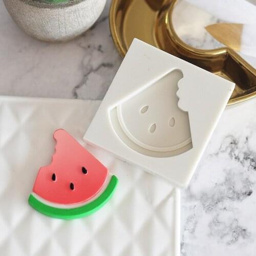Summer Theme Watermelon Silicone Mold Fondant Mould Cake Sugarcraft Decorating Chocolate Gumpaste Tools Cupcake Decoration