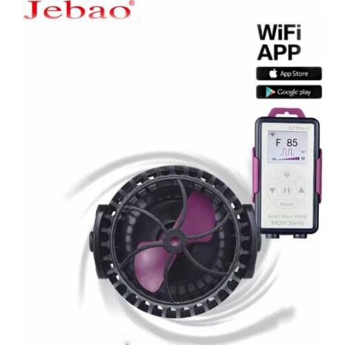 New Jebao Marine Coral Reef Aquarium MLW MOW Series Smart Wave Pump With WiFi LCD Display Controller Wave Fish Tank Aquarium