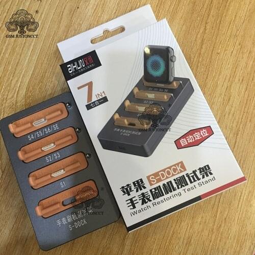 JCID AIXUN S-DOCK SE S1 S2 S3 S4 S5 S6 FOR IPHONE IWatch APPLE Watch IBUS Test Stand RestoTool Reboot Screen Touch Failure Repai