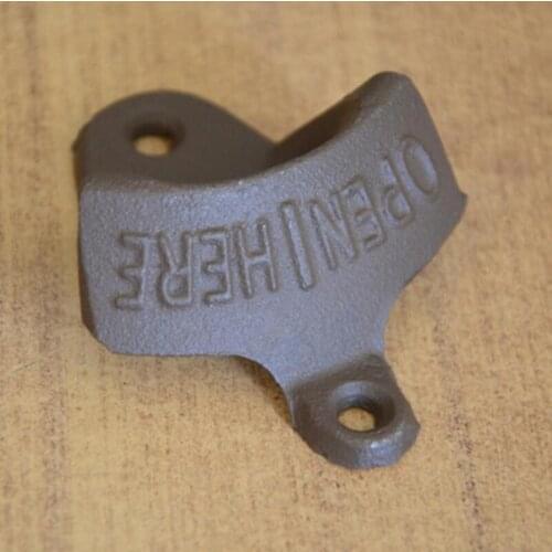 Vintage Metal iron Wall Mounted Beer Opener Creative Design Portable Kitchen Bar Bottle Opener Party Supplies