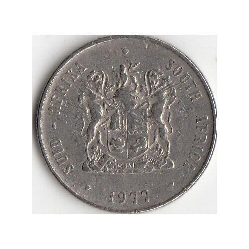 South Africa 1 Rand 1977-89 National Emblem Coins Africa Original Coin Collectible Edition Real Rare Commemorative
