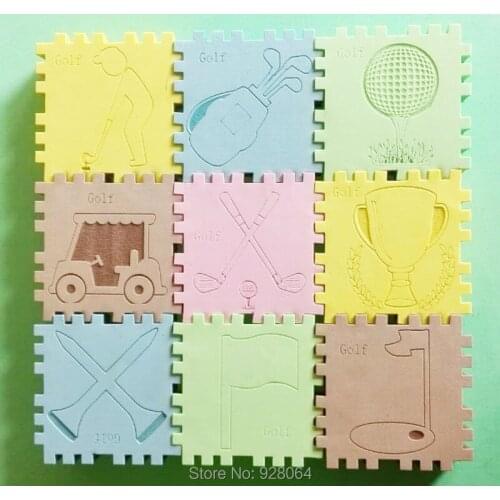 Baby toy golf sports skills training/3d puzzle education game Baby crawling mat/montessori/oyuncak/baby toys for children/totoro