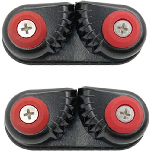 1PCS Rowing Boat Fast Entry Cleats Canoe Kayak Cam Cleat Kayak Accessories for Sailing Inflatable Boat Aluminum Cam Cleats tools