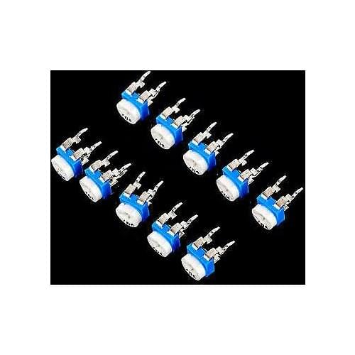 10 models each 10pcs Blue and white adjustable resistance platter Kit Set horizontal adjustable resistance potentiometer