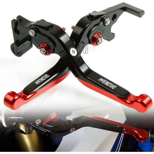 CNC Aluminum Motorcycle Adjustable Folding Extendable Brake Clutch Levers For Ducati Hypermotard 796 2010-2012 2011 Motor Fold