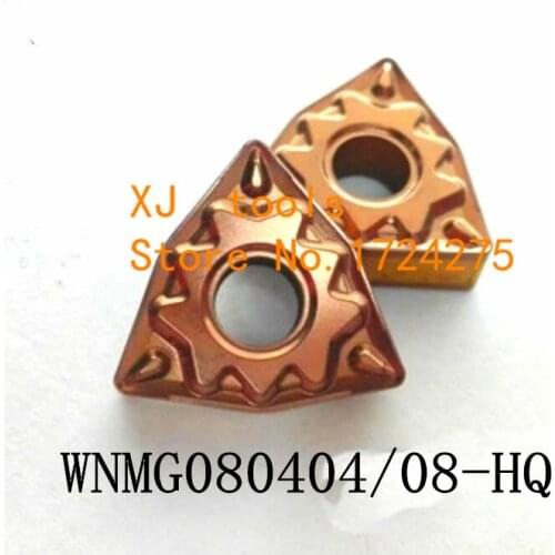 Free shipping 10PCS WNMG080404-HQ/WNMG080408-HQ carbide CNC inserts,CNC lathe tool,apply to steel processing,insert WWLNR/MWLNR