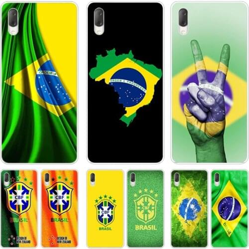 Brazil Brazilian flag Case For Sony Xperia X XA XA1 XA2 Ultra L1 L2 L3 XZ3 M4 Aqua Z3 Z5 Premium E5 XZ XZ1 XZ2 Compact Cover