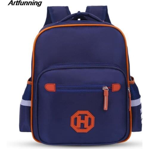 Artfunning Children School Bags for Boys Girls Waterproof Orthopedic Backpacks kindergarten schoolbag kids Mochila Infantil