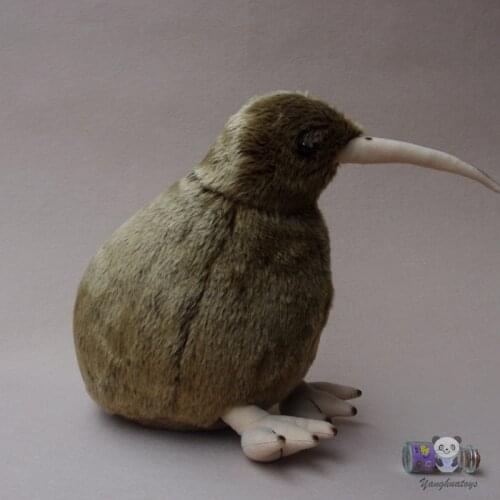 Simulation Kiwi Dolls Big Toy Stuffed Plush Animal Birds Toys Pillow Birthday Gifts