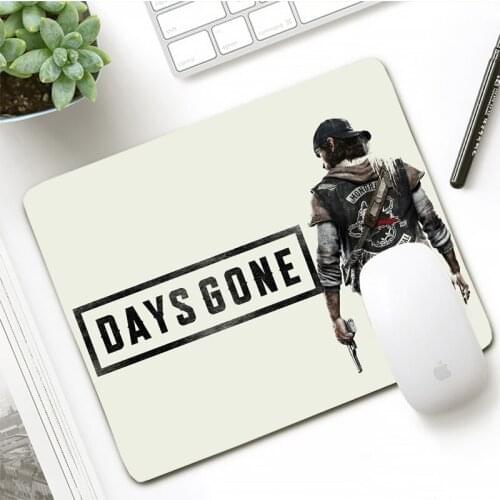 Days Gone 29x25cm Mouse pad Gamer Small Size Rubber Durable Gaming Mousepad Locking Edge Soft Office Mat PC Accessories