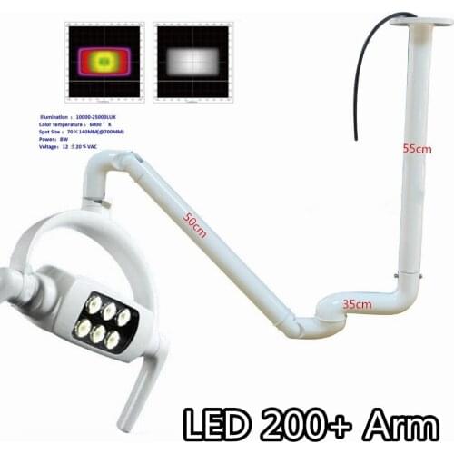 2016 new arrival dental LED ceiling mounted lamp Led Lamp with a ceiling arm module operation light