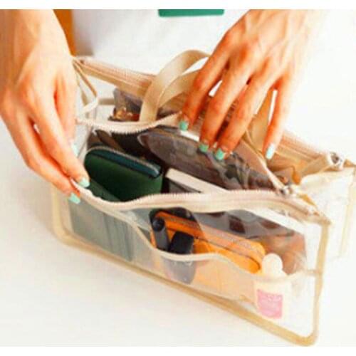 New Women Makeup Organizer Bag Handbag Purse Large Travel Lady Casual Cosmetic Bag Travelling Bag Multifunction Storage Bag