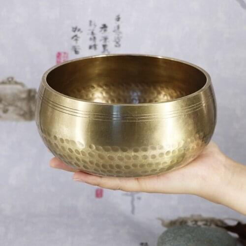 Handmade Buddhism Yoga Yoga Meditation Sound Therapy Bowl