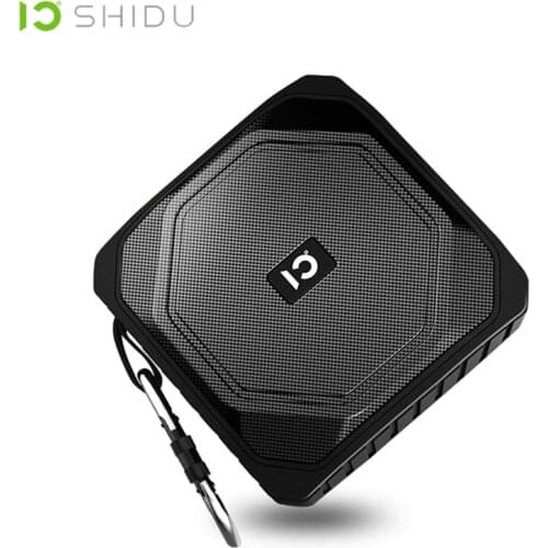 SHIDU P3 Outdoor Waterproof IPX5 Wireless Portable Speaker Bluetooth 4.2 Stereo Surround Subwoofer Bass Loudspeaker AUX With MIC