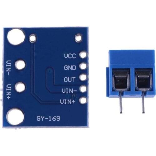 Taidacent 5 Pcs High-side Unipolar Current Shunt Monitor Current Converter Analog Current Sensor Monitor Measurement INA169