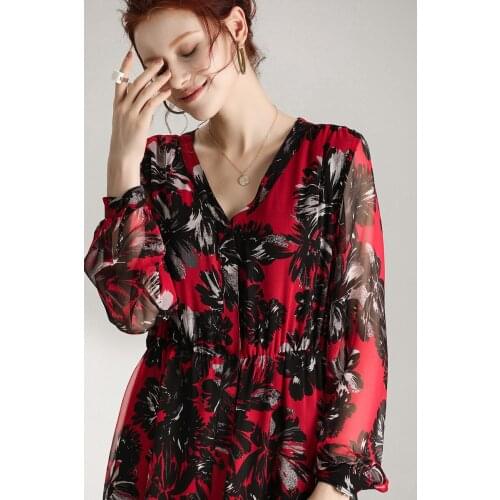 TONKINS Long Sleeve Summer Dresses