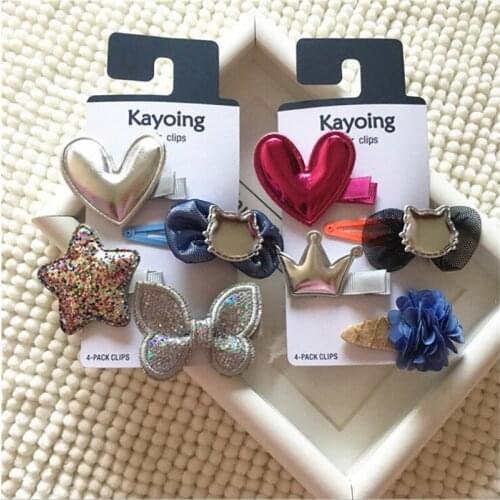 1 Set 2018 New Cute Bowknot Hairpins Baby Girls Kids Hair Clips Bow Accessories For Children Hair Bows Hairpin Hairclip Barrette