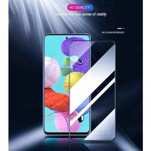 9D Protective Glass On For Samsung Galaxy A51 A71 A50 A40 A30 A10 A20E A60 A70 A80 A90 Tempered Glass For Samsung M10 M20 A20