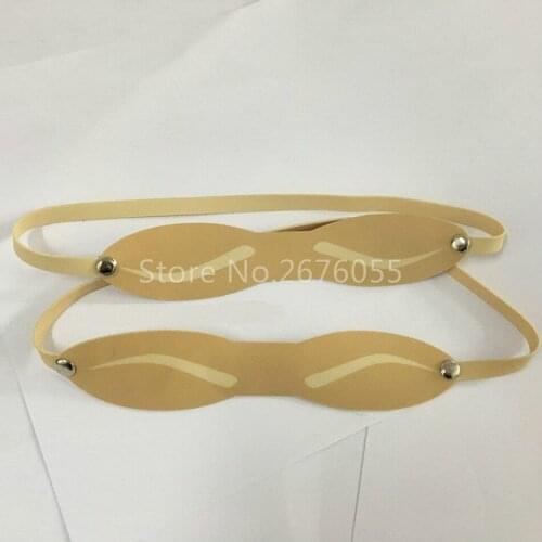 Free Shipping 10Pcs/Lot Eyebrow Tattoo Fake Skin On Head Permanent Makeup Tattoo Classic Eyebrow Practice Skin Tape