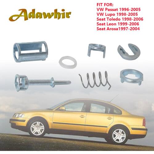 Key Lock Cylinder for Volkswagen Passat LUPO SEAT Toledo Leon AROSA Door Lock Repair Kit 3B0837167/168