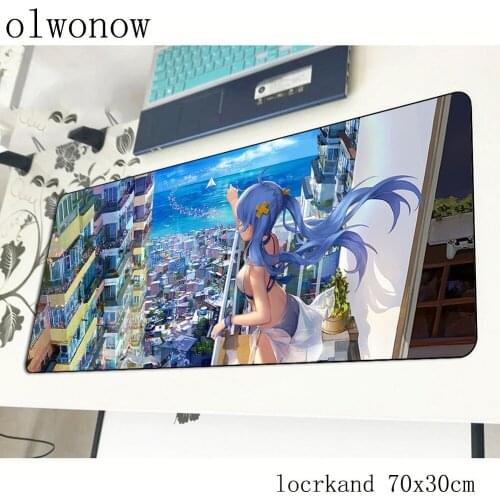Girl Anime mouse pad Cartoon 800x400x4mm mousepads gaming mousepad gamer Aestheticism personalized mouse pads keyboard pc pad