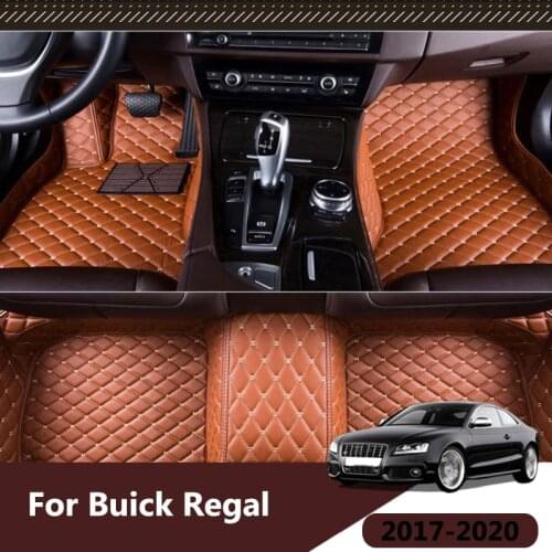 Carpets For Buick Regal 2020 2019 2018 2017 Car Floor Mats Auto Decoration Waterproof Accessories Interiors Artificial Leather
