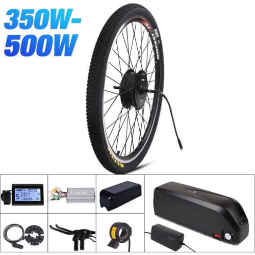 MXUS ebike Kit Electric bike conversion kit Hailong Battery 350W 500W 36V 20.4AH 48V 17AH 52V 17AH 15F 15R XF Motor LCD display