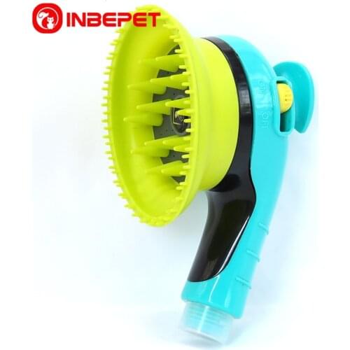 INBEPET Multifunction Pet Dog Bath Sprayers Shower Nozzle Spray Massage Head Cat Grooming Washing Sprayers Tools Pets Supplies