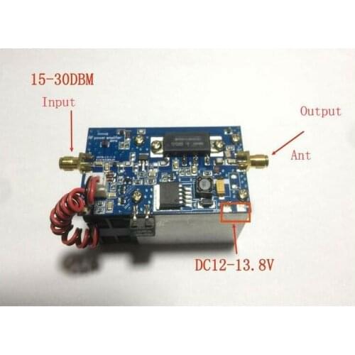 Half Duplex UHF 400-470MHZ Power Amplifier AMP 433mh For MMDVM Hotspot DMR, DPMR
