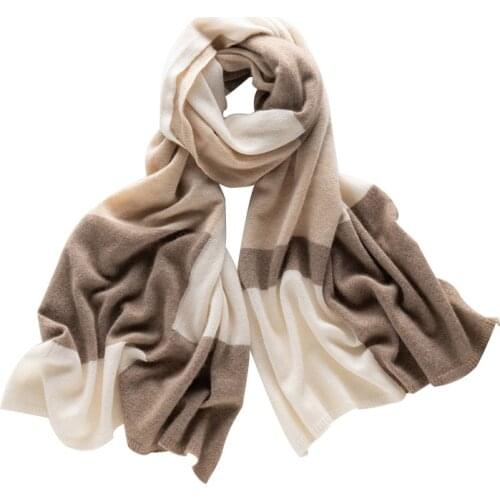 Natural 100% cashmere scarf men and women 2020 autumn and winter Warm Thick big shawl oversized cashmere Scarf