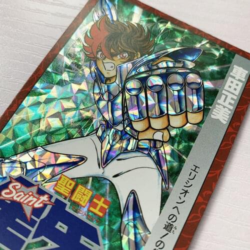 Original 29 cards/pack Saint Seiya Super flash tcg collection cards size 86*59mm cartas carte games card
