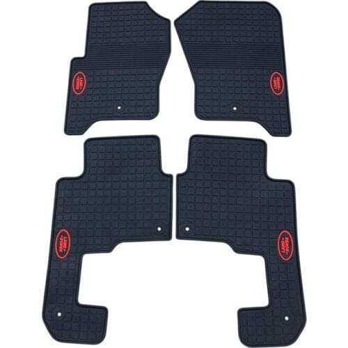 Car Rubber Mats Floor Mats Feet Pads Rugs For Land Rover Discovery 3 III 2004 2005 2006 2007 2008 2009 Left Hand Drive