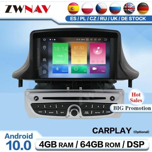 Carplay 2 Din Android For Megane 3 2009 2010 2011 2012 2013 2014 2015 Car Radio Receiver Auto Audio Stereo Player GPS Head Unit