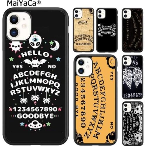 MaiYaCa Girly Pastel Witch Goth Ouija Phone Case For iPhone 5s SE 6 6s 7 8 plus X XR XS 11 12 pro max Samsung Galaxy S8 S9 S10