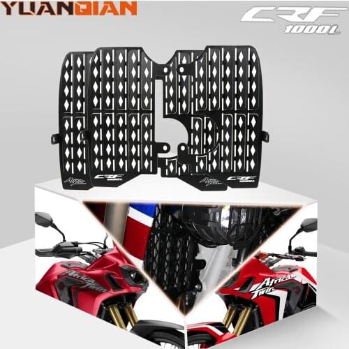 For Honda CRF1000L Africa Twin Motorbike Radiator Grille Guard Cover Protector CRF 1000L CRF1000L ADV Sports 2016 2017 2018 2019