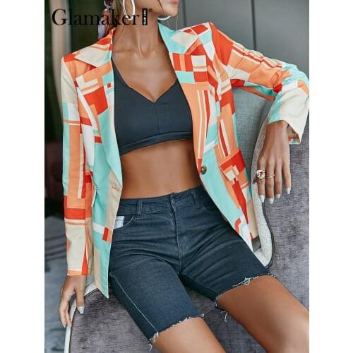 Женские осенние куртки Glamaker China At AliExpress