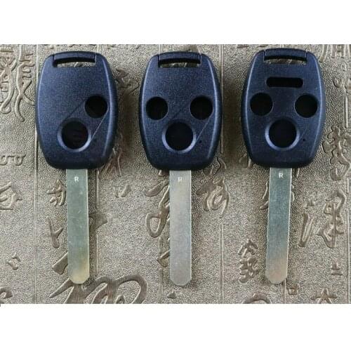 For Honda remote control Key shell 2 button /3 button /4 button Replacement & For accord CRV civic models straight key shell