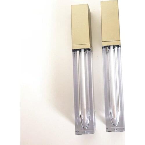 6ml Cosmetic Lip Gloss Lip Glaze Brush Container Makeup Tool Lipstick Lip Balm Refillable Bottle DIY Lipgloss Lip Oil Wand Tube