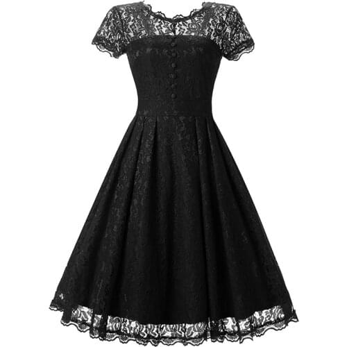 2020 Summer Sexy Vintage Pin Up Dress With Sheer Mesh Cape Party Club Dress Vestidos Black Purple A-Line Swing Dresses