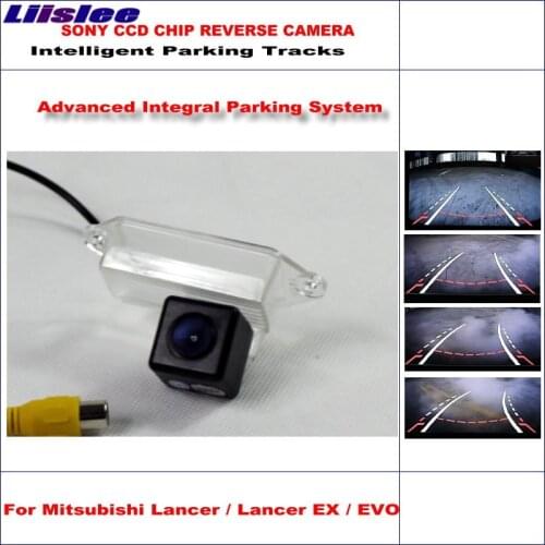 Parking Backup Camera For Mitsubishi Lancer EX / EVO / Evolution 2008 HD Rear 860 Pixels Dynamic Guidance Intelligentized