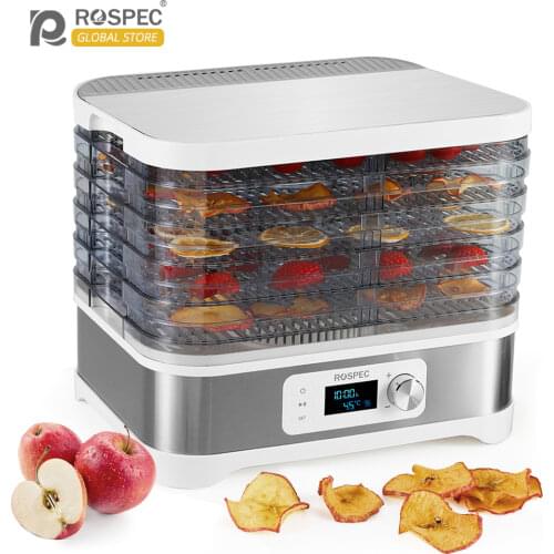 ROSPEC Fruit Dryer Food Dehydrator for Vegetable Deshidratador Food Meat Air Dryer Drying Machine Electric Dried Stainless Steel