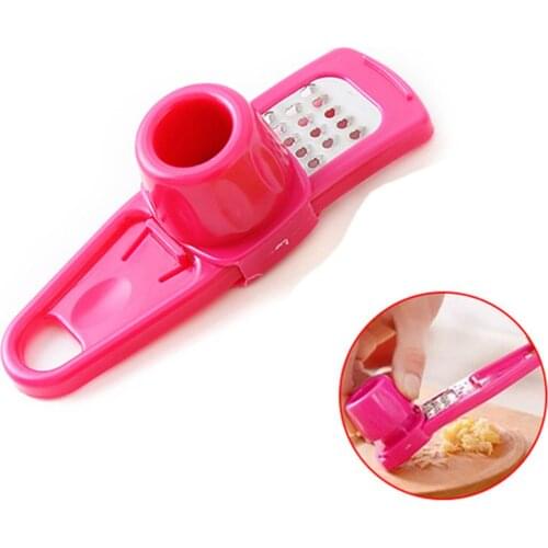 Manual Garlic Press Supplies Fruit Vegetable Tools Stainless Steel Household Gadgets Kitchen Accessories Garlic Crusher