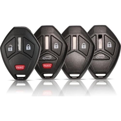 Kutery 2/3/4Buttons Replacement Remote Car Key Shell Case Fob For Mitsubishi Lancer Outlander Endeavor Galant