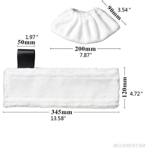 High Quality Steam Mop Cloth for Karcher SC2-5 Easy Fix Cloth Set Floor Steam Cleaners Cleaning Mop Replace D14 20 Dropshipping