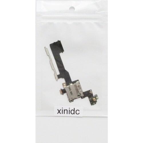 Xinidc 10pcs New SD Card Slot Tray Holder Reader Flex Cable Replacement Part For HTC One M9