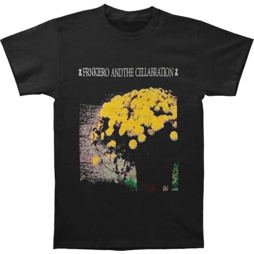 Funny Men T Shirt Women Novelty Tshirt Frank Iero And The Celebration Flower T Shirt Clothing Tops Hipster Fashion