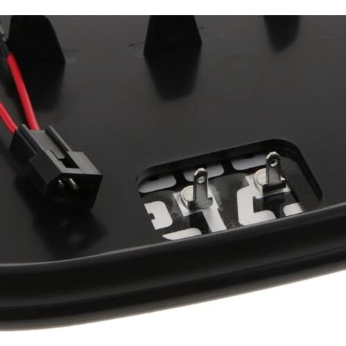 1 Piece Car Left Driver Side Heated Rearview Mirror with Light for Cadillac Escalade ESV /EXT Chevy Silverado