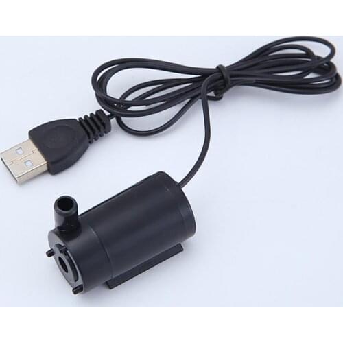 DC 5V Mute USB Low Noise Brushless Motor Water Pump 3V 5V 6V Mini Submersible Pump for Aquarium Fish Tank Accessories
